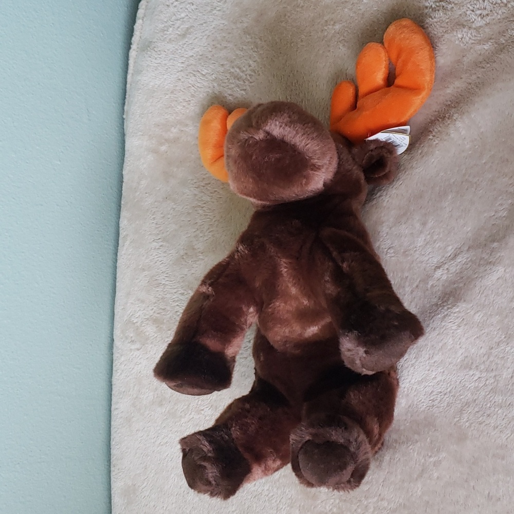 Ty Chocolate Moose Buddy🦌Large Plush Wildlife🦌Kids Toy Animal Collectible, NWT - Picture 11 of 11